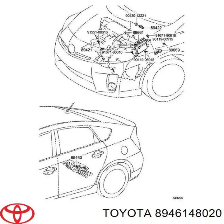 8946148020 Toyota