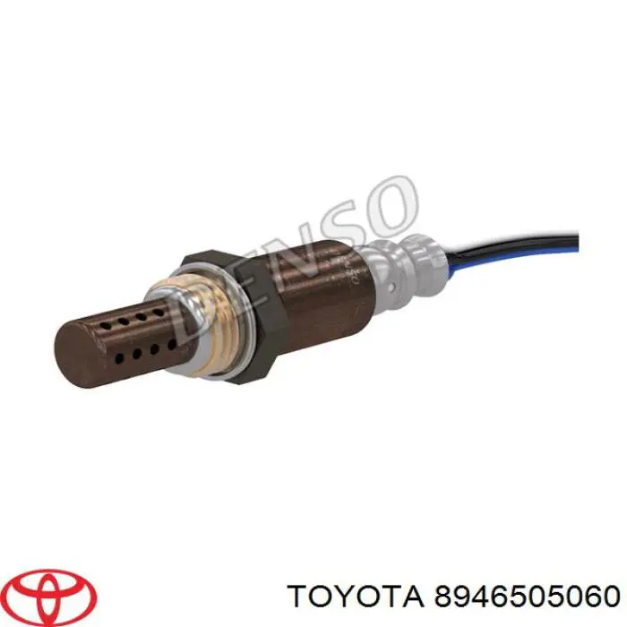 8946505060 Toyota sonda lambda, sensor de oxígeno despues del catalizador izquierdo