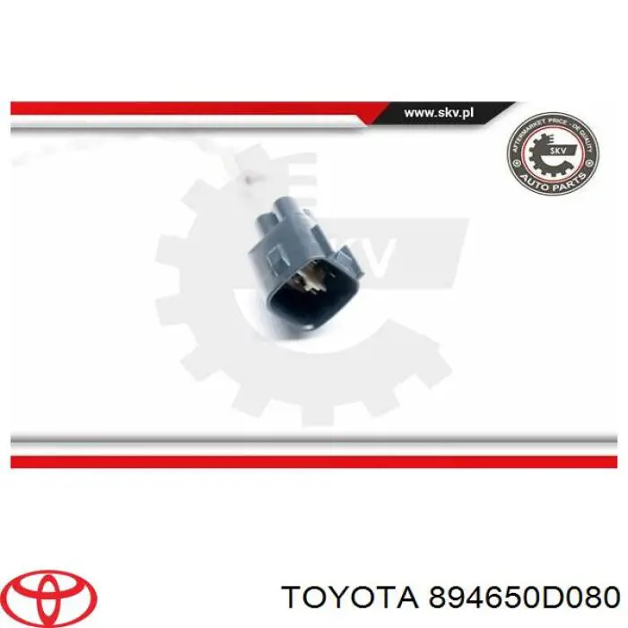 Sonda Lambda Sensor De Oxigeno Para Catalizador para Toyota Yaris (P10)
