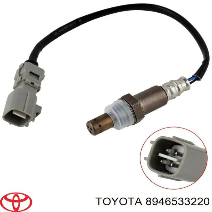 Sonda lambda de oxígeno posterior al catalizador 8946533220 Toyota