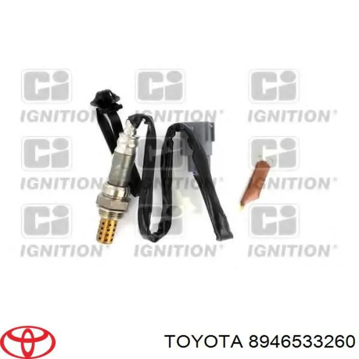Sonda lambda de oxígeno posterior al catalizador 8946506070 Toyota
