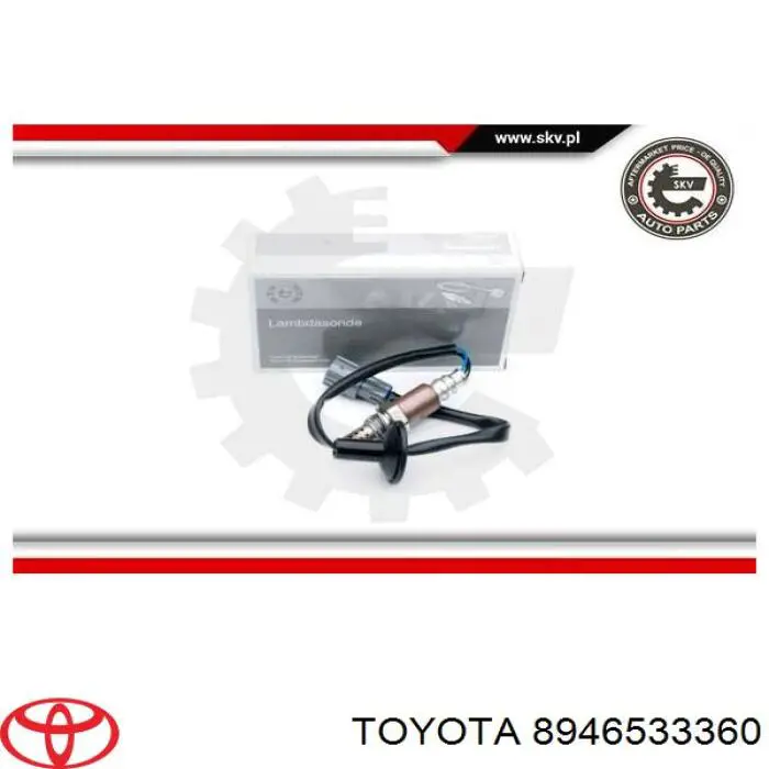 Sonda lambda de oxígeno posterior al catalizador Toyota 8946533360 precio, desde 57,06 EUR