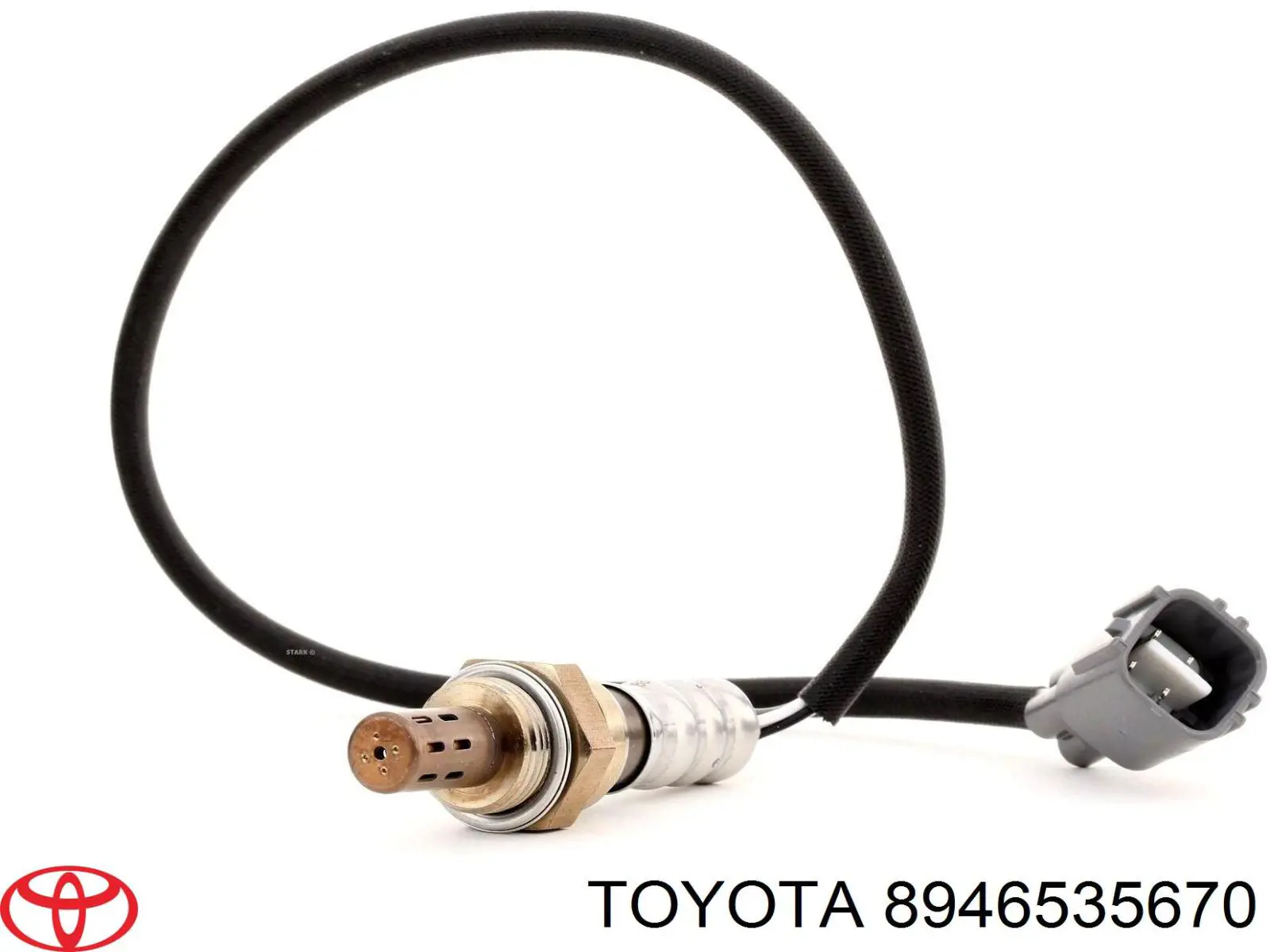 8946535670 Toyota sonda lambda, sensor de oxígeno despues del catalizador izquierdo