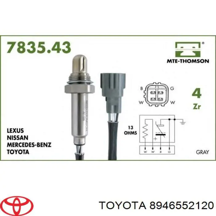 Comprar 8946552120 Toyota 