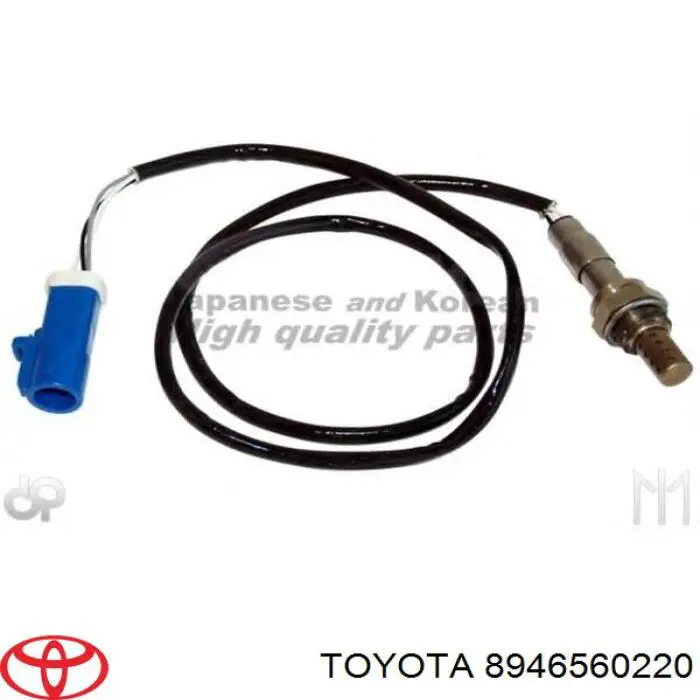 8946560220 Toyota sonda lambda sensor de oxigeno post catalizador