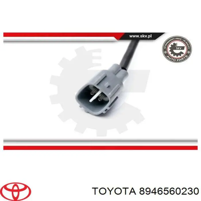 8946560230 Toyota Sonda lambda de oxígeno posterior al catalizador