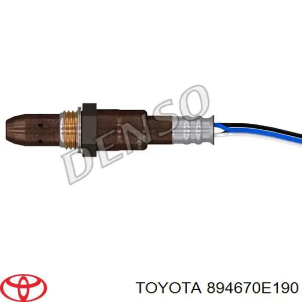894670E190 Toyota sonda lambda, sensor de oxígeno