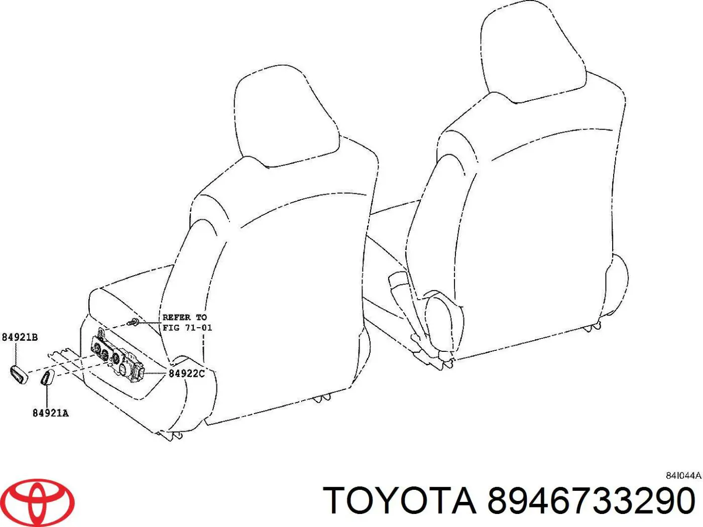 8946733290 Toyota