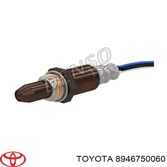 8946750060 Toyota sonda lambda, sensor de oxígeno antes del catalizador derecho