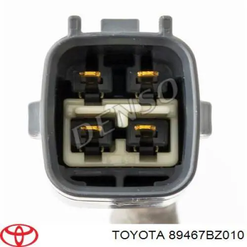 89467BZ010 Toyota sonda lambda sensor de oxigeno para catalizador