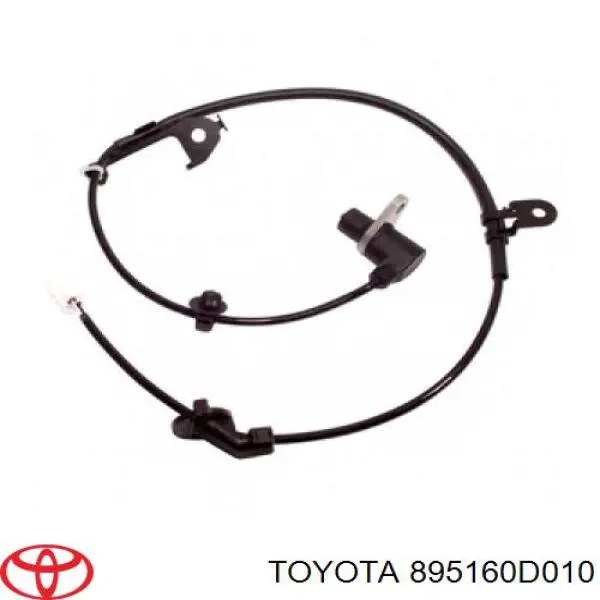 895160D010 Toyota sensor abs trasero derecho