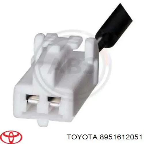 Cable de sensor, ABS, trasero derecho para Toyota Corolla (E15)