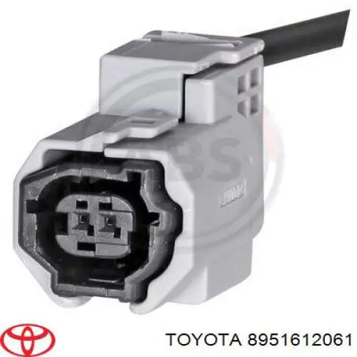 8951612061 Toyota cable de sensor, abs, trasero izquierdo