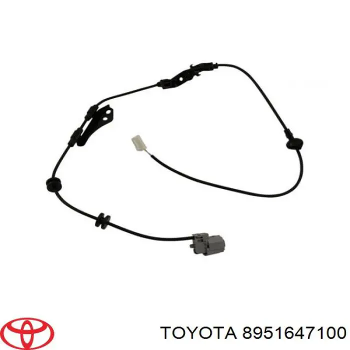 Cable de sensor, ABS, trasero izquierdo para Toyota Prius (ZVW30)