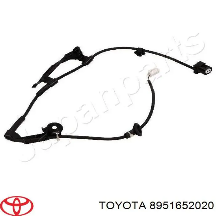 8951652020 Toyota sensor abs trasero izquierdo