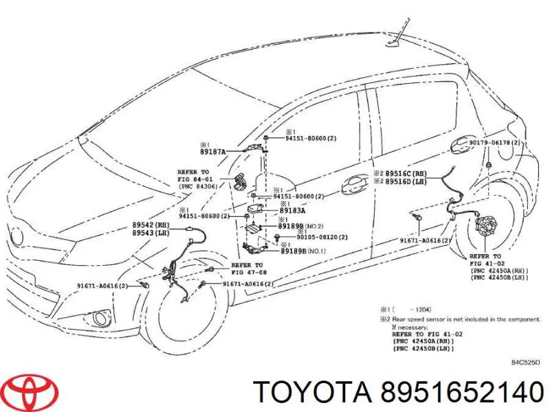 8951652140 Toyota