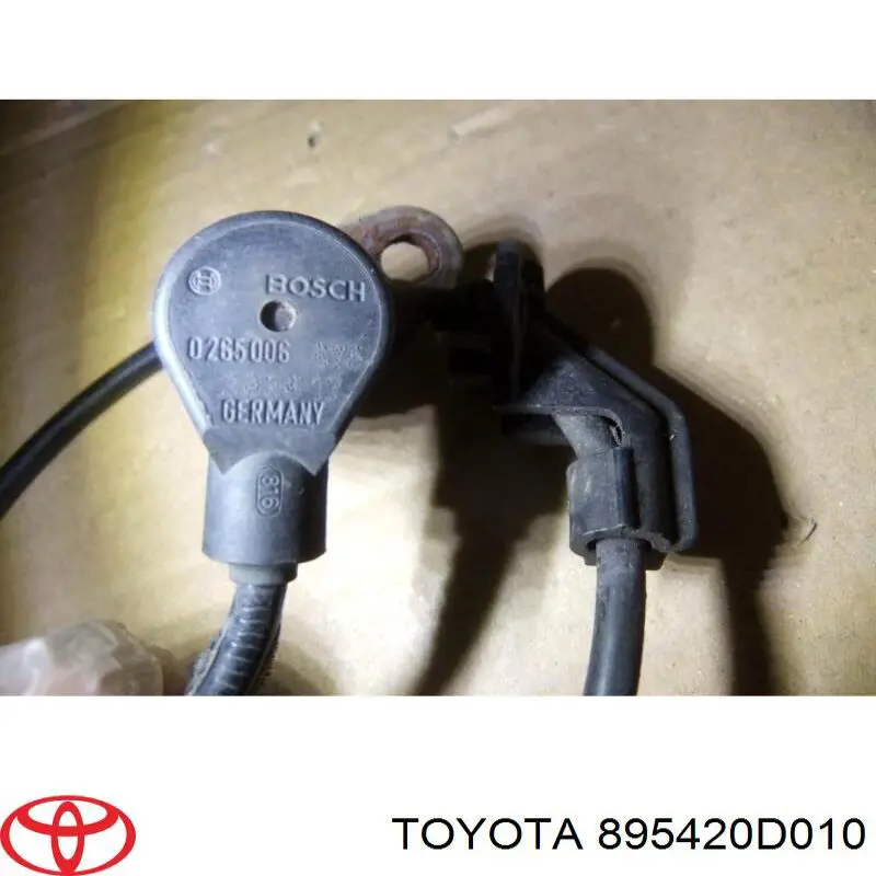 Sensor ABS delantero derecho para Toyota Yaris (P10)