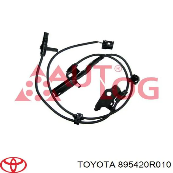 895420R010 Toyota sensor abs delantero derecho