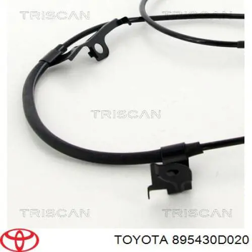895430D020 Toyota sensor abs delantero izquierdo