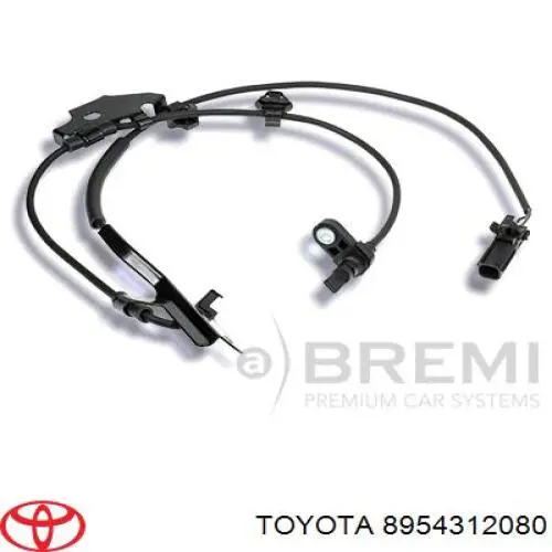 Sensor de freno, delantero izquierdo Toyota 8954312080 precio, desde 17,27 EUR