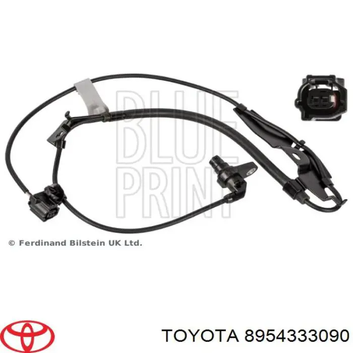 Cable de sensor, ABS, delantero izquierdo para Toyota Camry (V50)