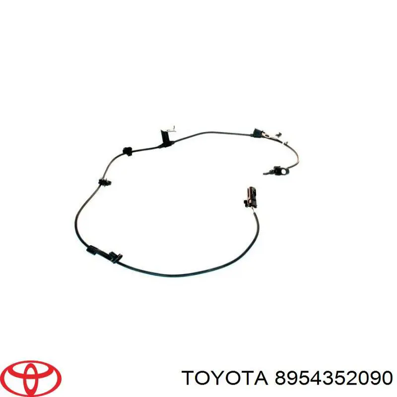 8954352090 Toyota sensor abs delantero izquierdo