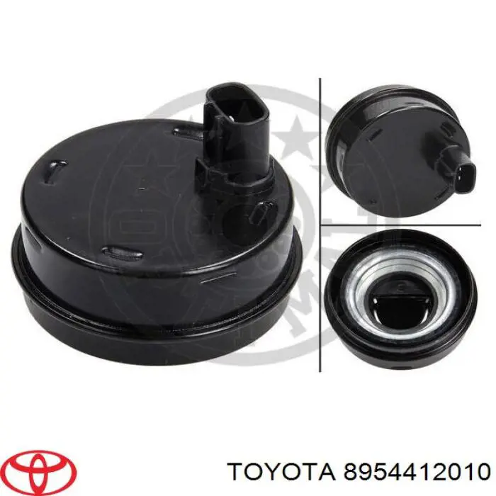 Sensor ABS, rueda trasera izquierda para Toyota Yaris (P10)