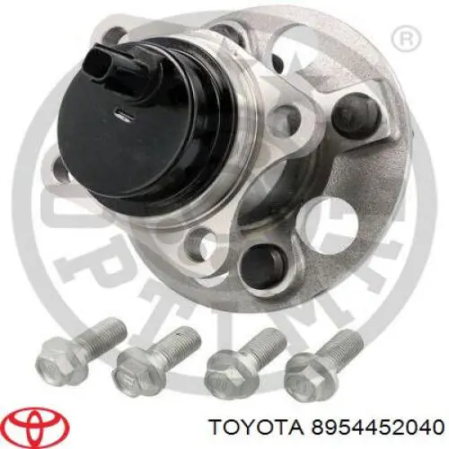 Sensor ABS trasero 8954452040 Toyota