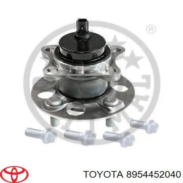Sensor ABS trasero 8954452040 Toyota
