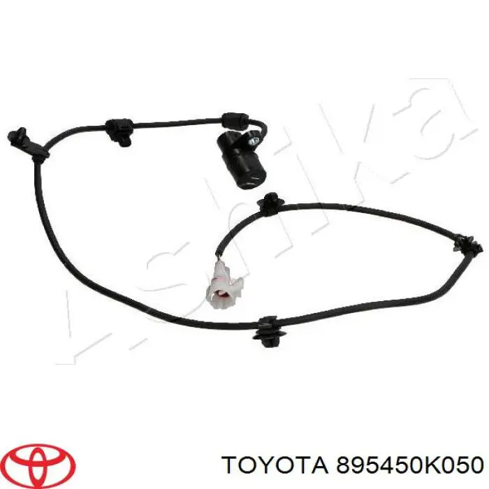 895450K050 Toyota sensor abs delantero derecho