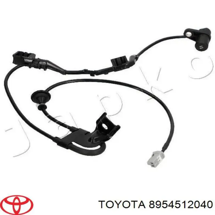 Sensor ABS, rueda trasera derecha para Toyota Corolla (E11)