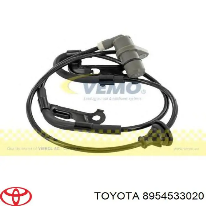 Sensor de freno, trasero derecho para Toyota Camry (V10)