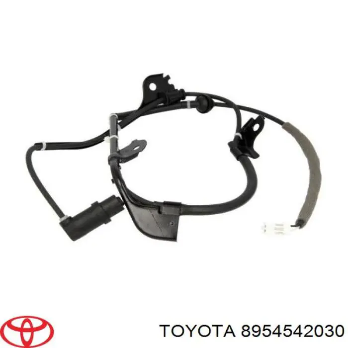 Sensor ABS, rueda trasera derecha para Toyota RAV4 (XA2)