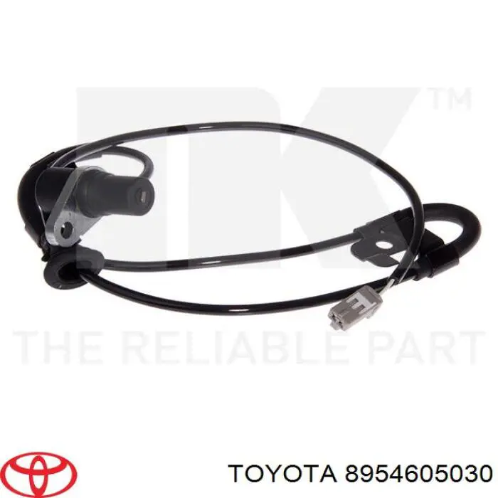Sensor ABS, rueda trasera izquierda para Toyota Avensis (T22)