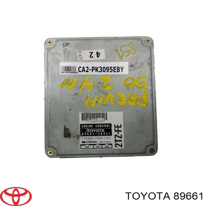 Comprar 89661 Toyota ECU