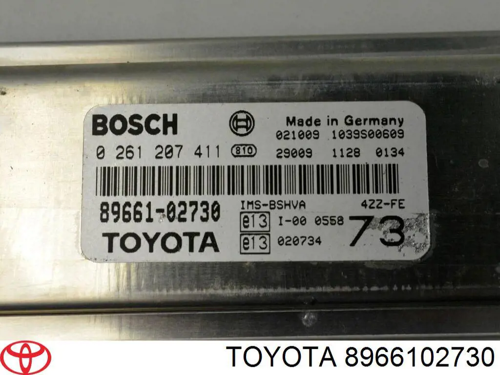 8966102730 Toyota Centralina Del Motor