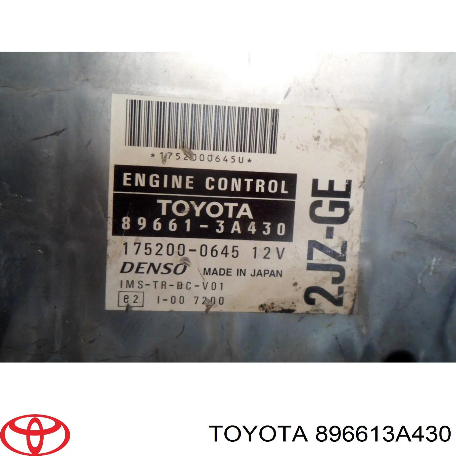 896613A430 Toyota centralina del motor / modulo de control del motor (ecu)