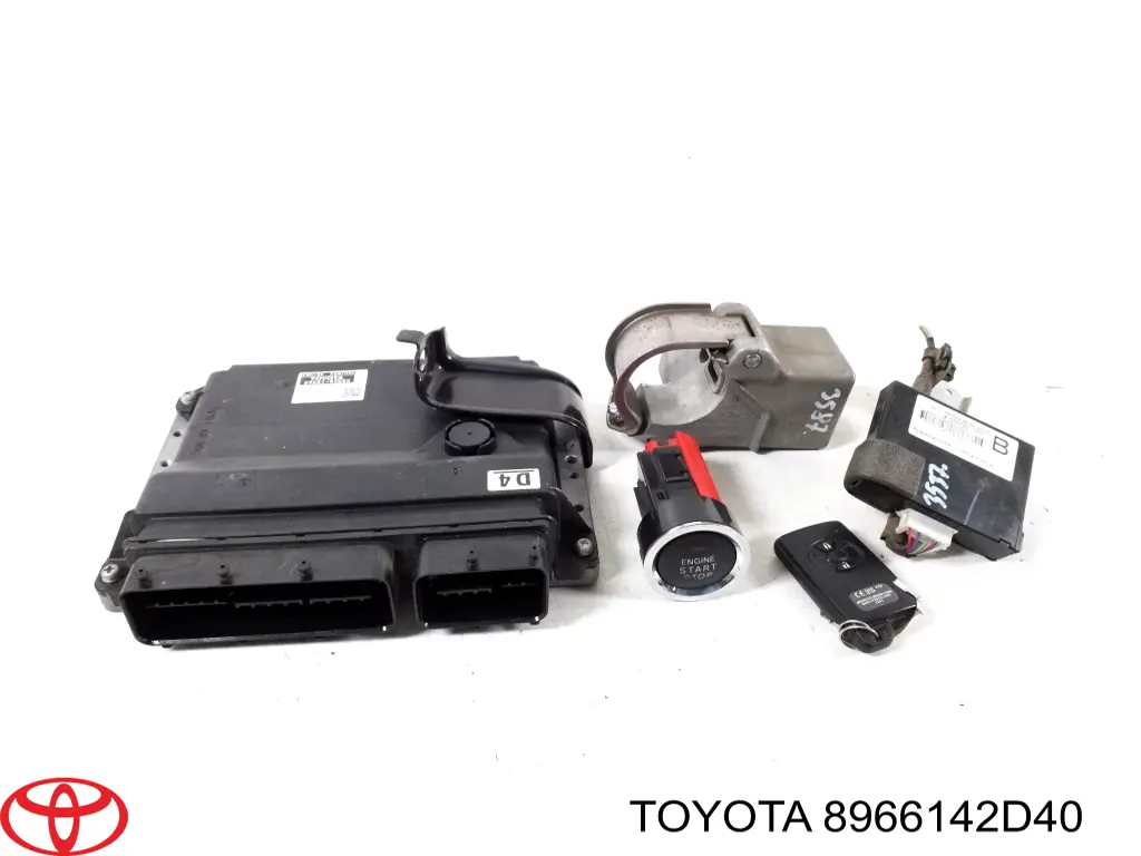 8966142D40 Toyota módulo de control del motor (ecu)