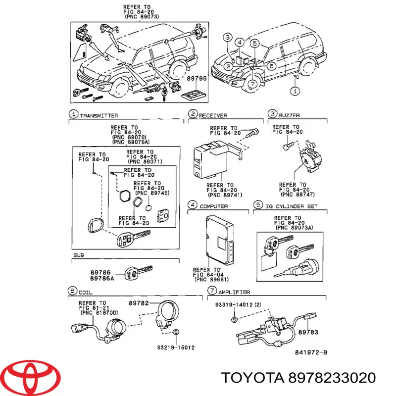 8978233020 Toyota