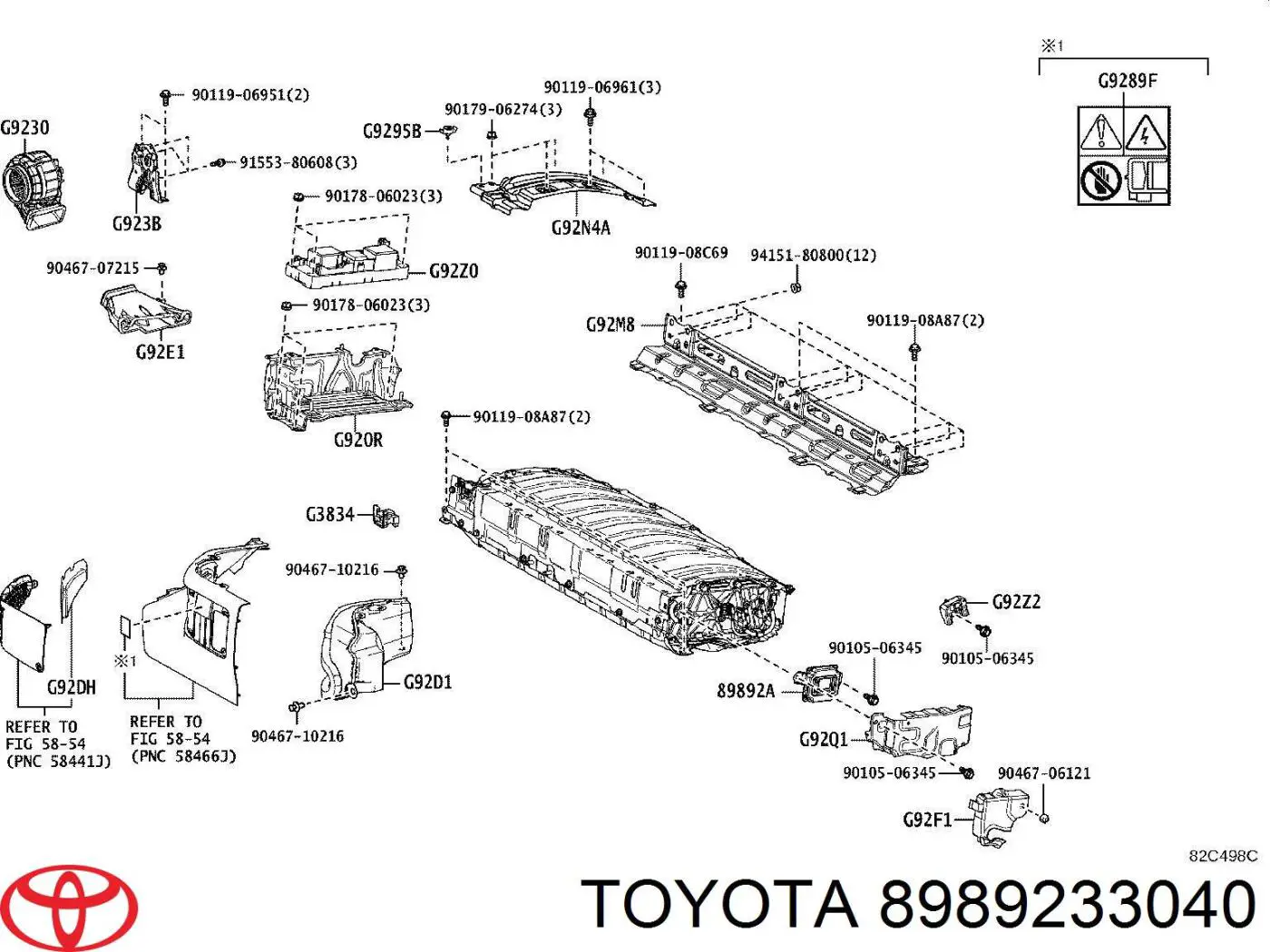 8989233040 Toyota