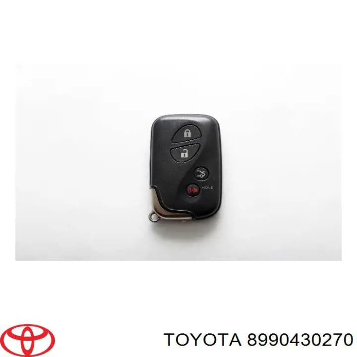 8990430270 Toyota llave en blanco