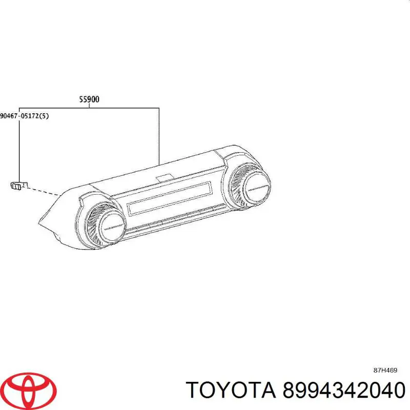 8994342040 Toyota