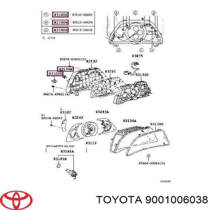 9001006038 Toyota