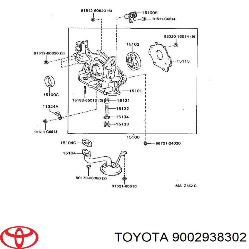 9002938302 Toyota