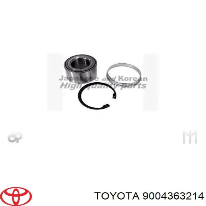 90043-63214 Toyota cojinete de rueda delantero