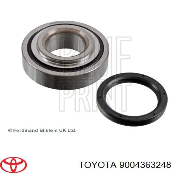 Cojinete del semieje trasero 9004363248 Toyota