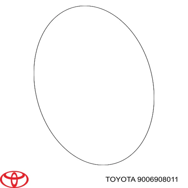 Comprar 9006908011 Toyota Anillo de sellado de la manguera de descarga del compresor