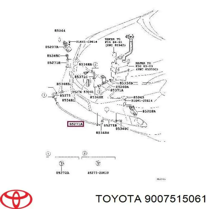 9007515061 Toyota