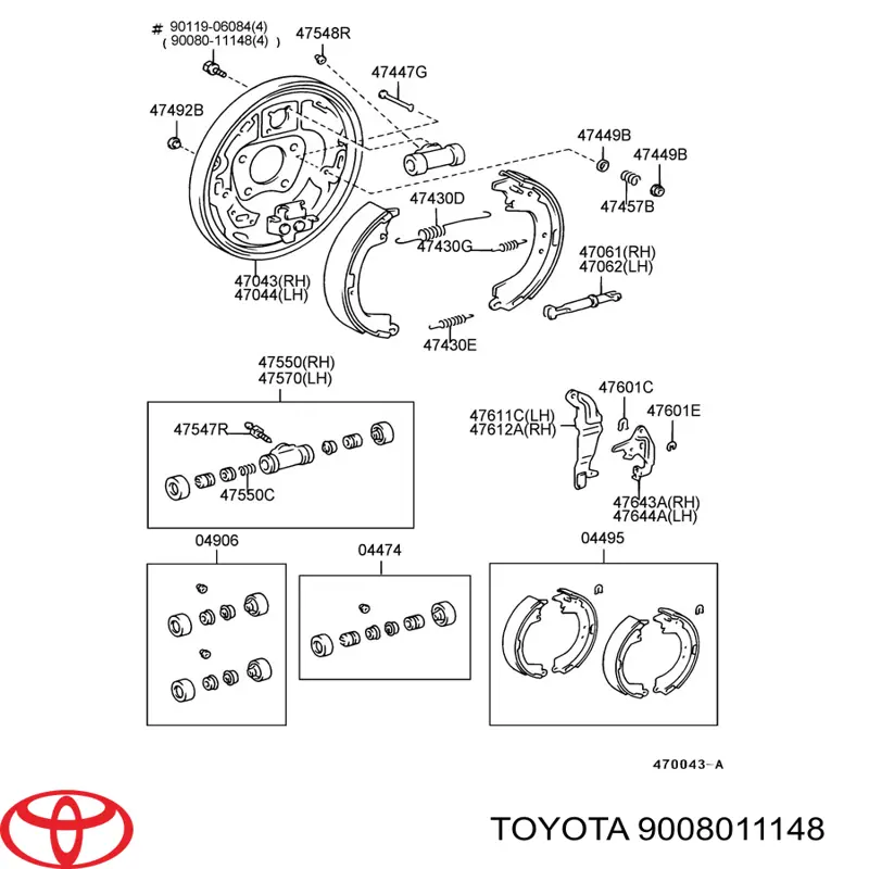 9008011148 Toyota