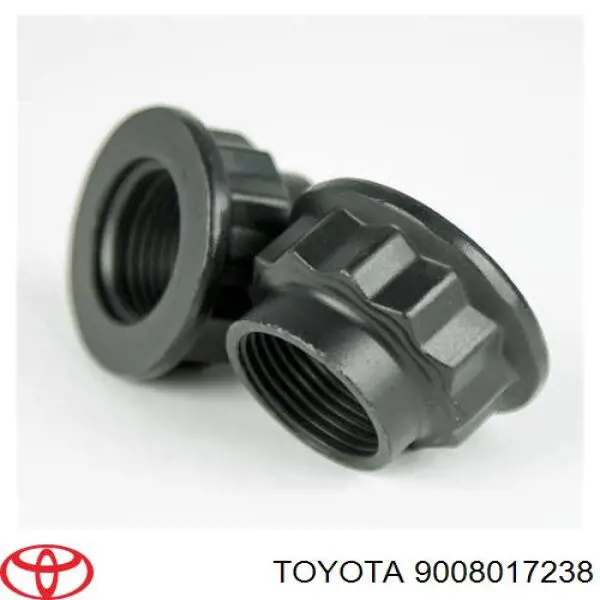 9008017238 Toyota tuerca, cubo de rueda delantero